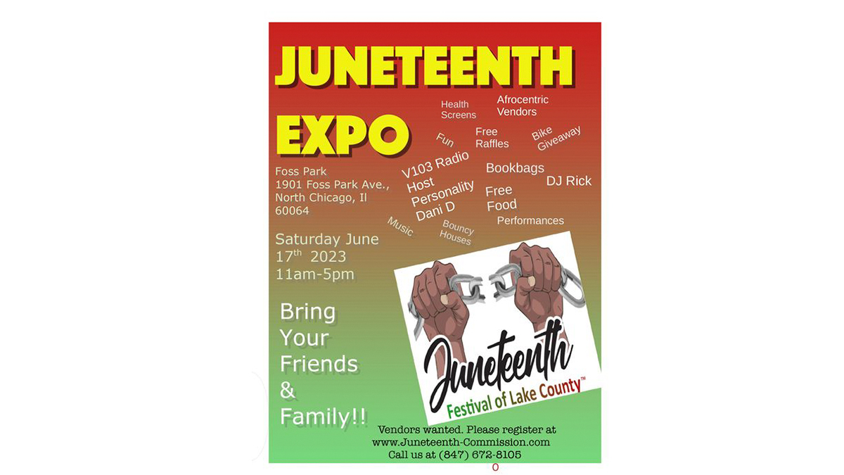 Juneteenth Expo at Foss Park in North Chicago